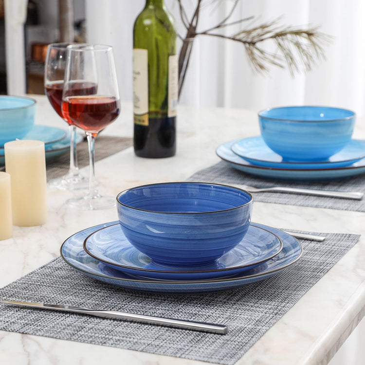 Ceramic Plates and Bowls Set