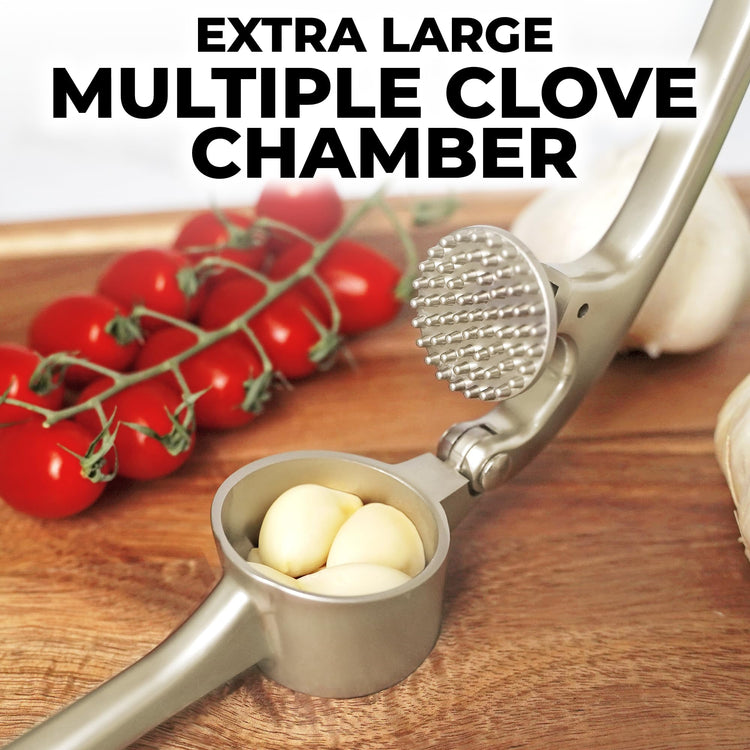 Large Premium Garlic Press Set