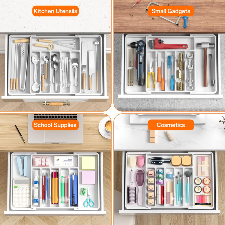 Large Silverware Organizer (2 Count)
