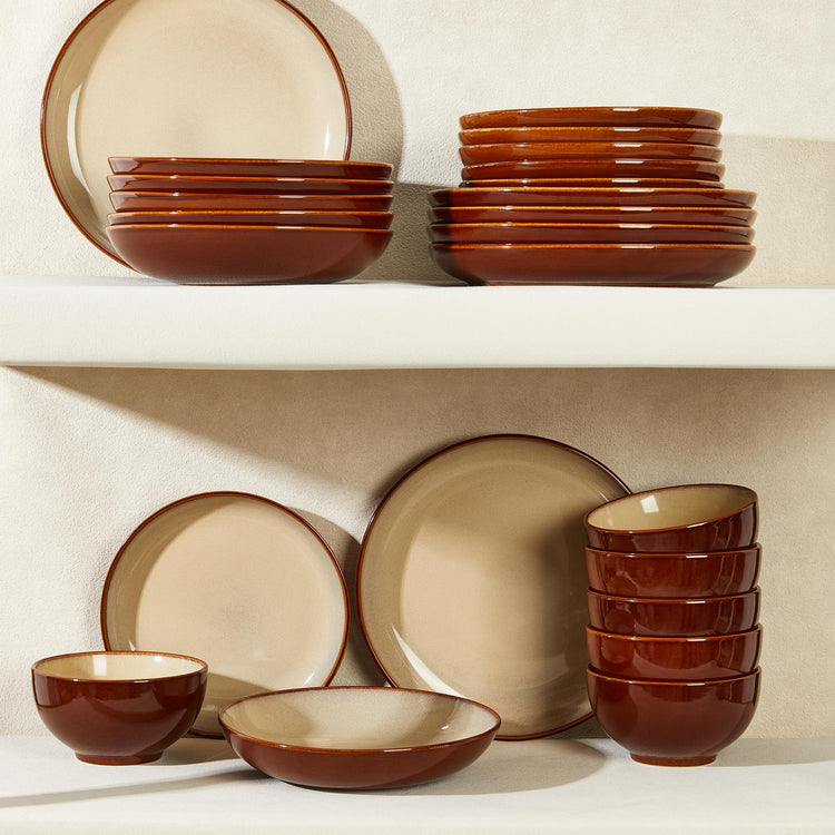 Stoneware Dinnerware Sets for 8