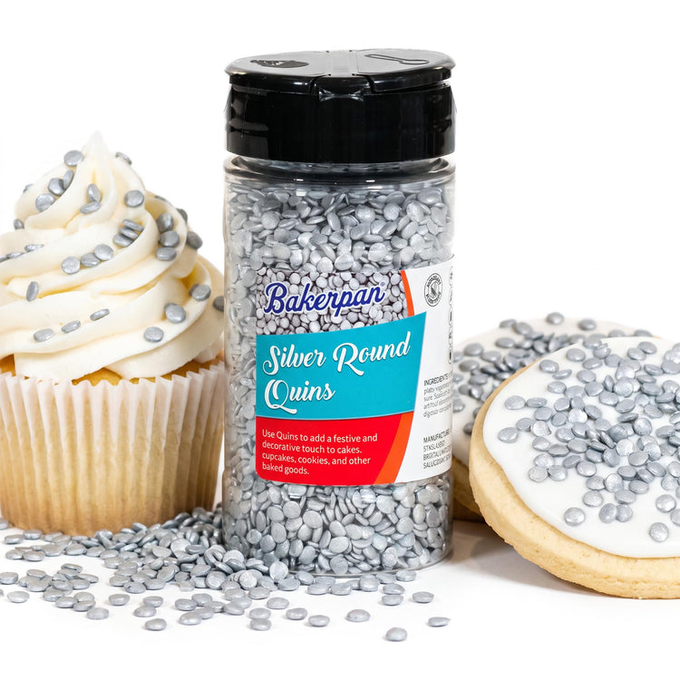 Quins Sprinkles for Cake Decorating (4 Ounce)