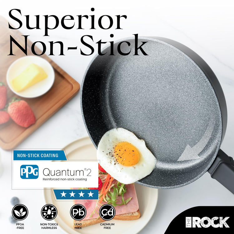 SOHO 11 Inch Non Stick Frying Pan with Lid