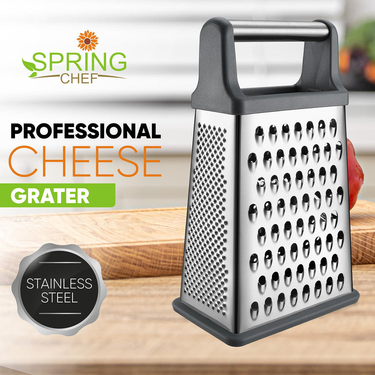 Stainless Steel XL Cheese Grater for Kitchen