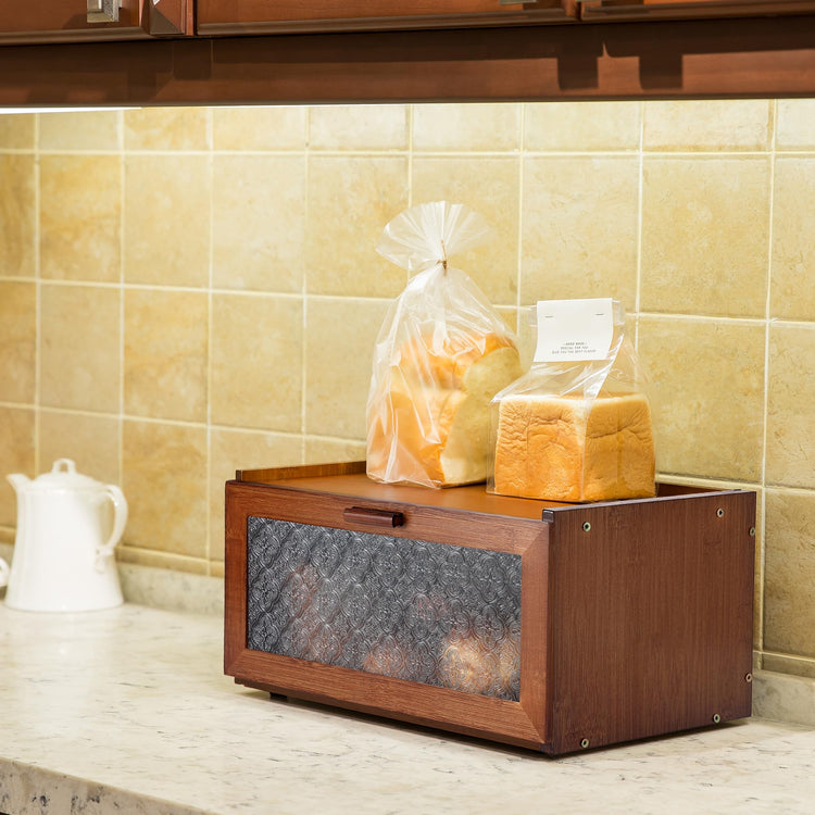 Vintage Bread Box for Kitchen Countertop