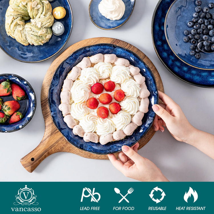 Ceramic Pie Pan for Baking (42 Ounce)