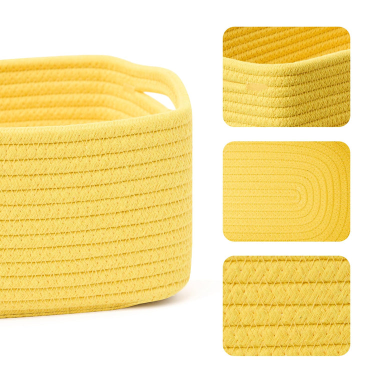 Small Storage Baskets for Organizing (3 Count)