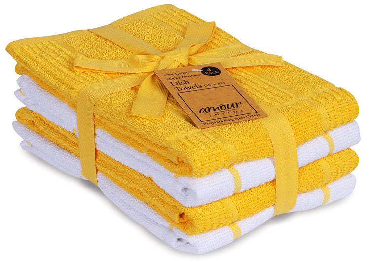 Kitchen Towels Pack of 4 (4 Count)