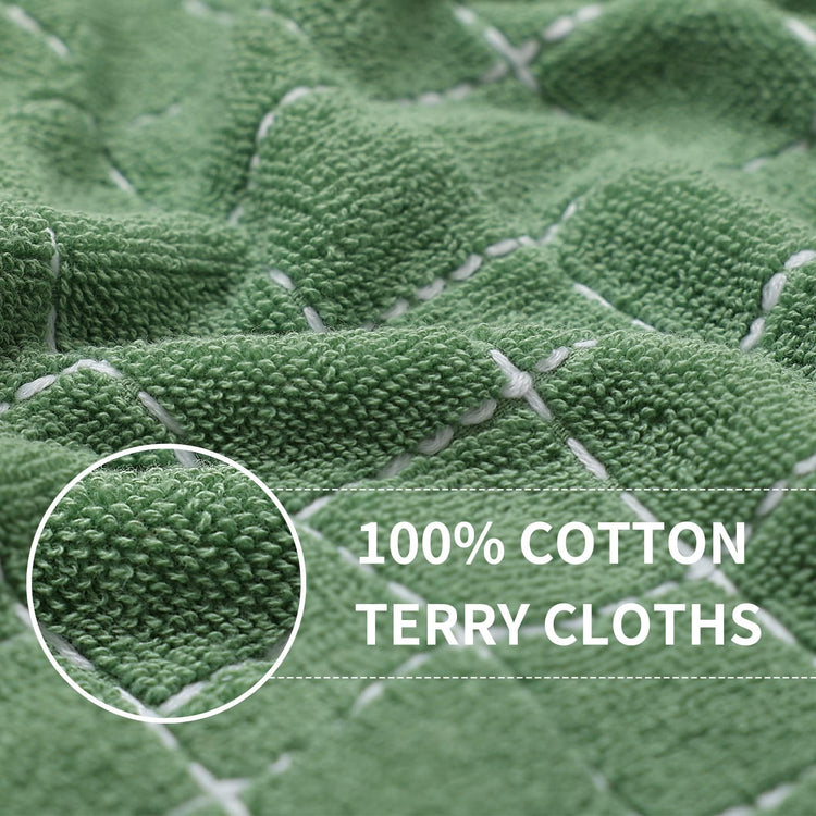 100% Cotton Terry Kitchen Towels (12 Count)