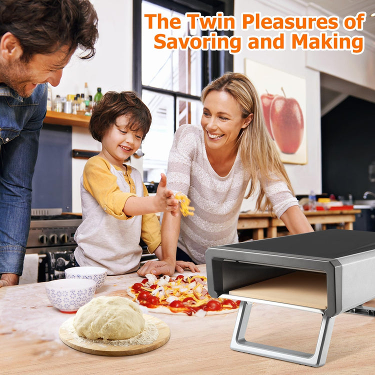 12 in Portable Propane Pizza Oven