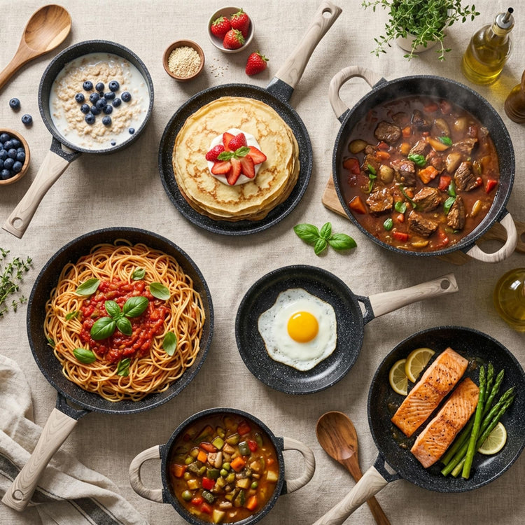 22 Piece Pots and Pans Set