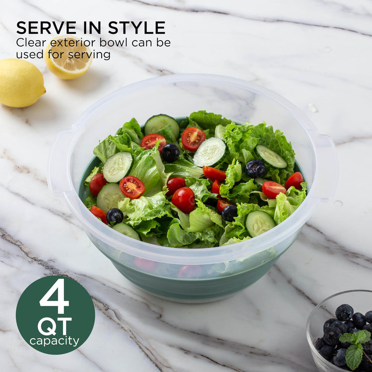 Collapsible Salad Spinner