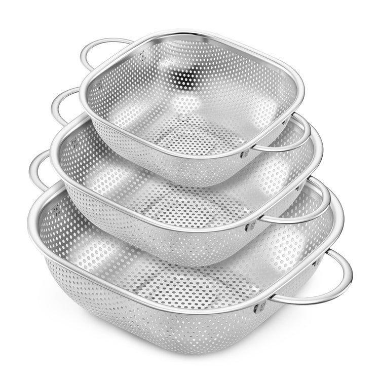 Stainless Steel Colander Set of 3 (3 Count)