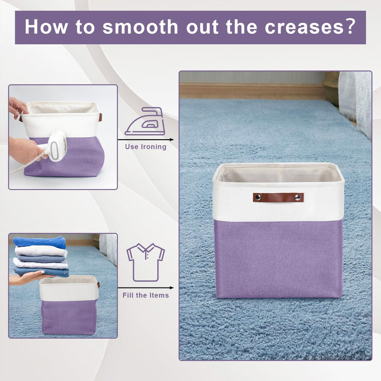 13x13 Cube Storage Bins (4 Count)