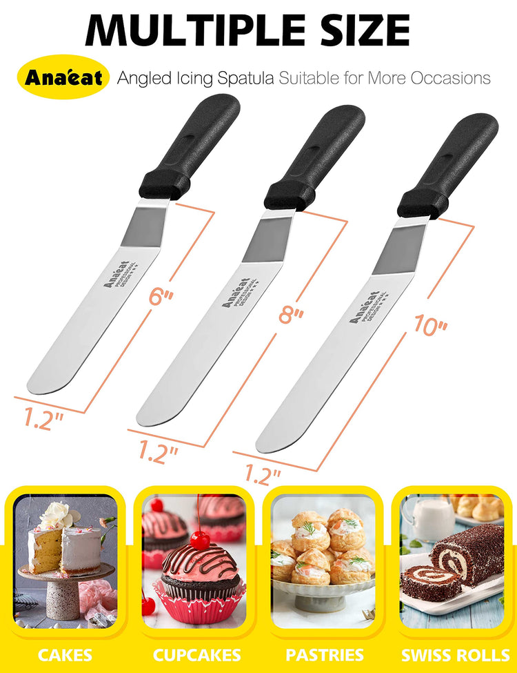 Icing Spatulas (3 Count)