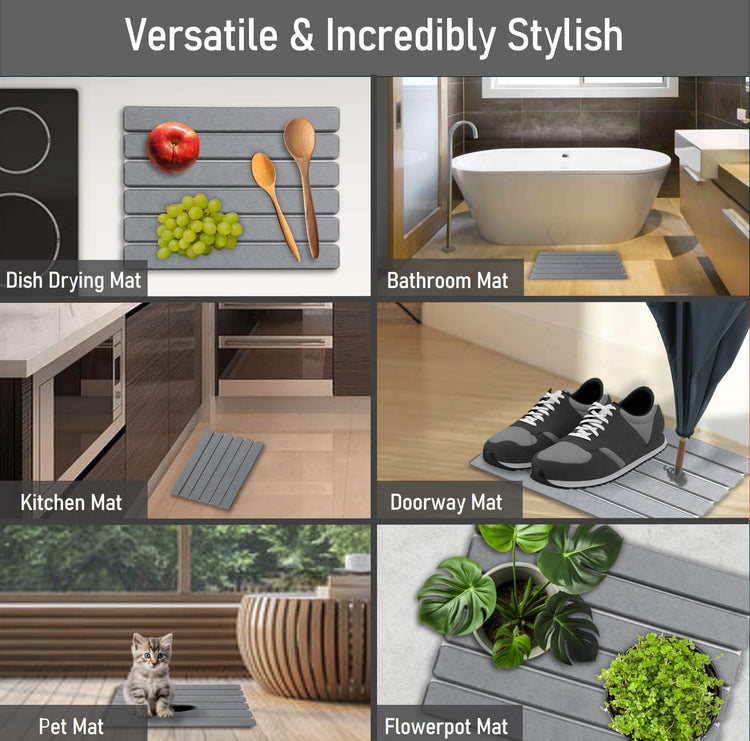 Stone Drying Mat for Kitchen Counter