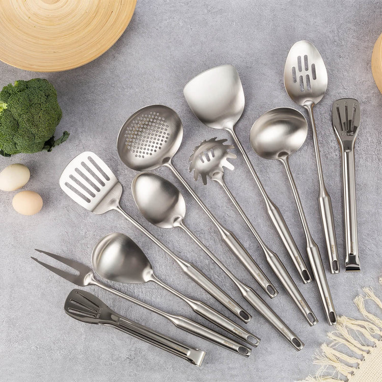 18 10 Stainless Steel Cooking Tools Set