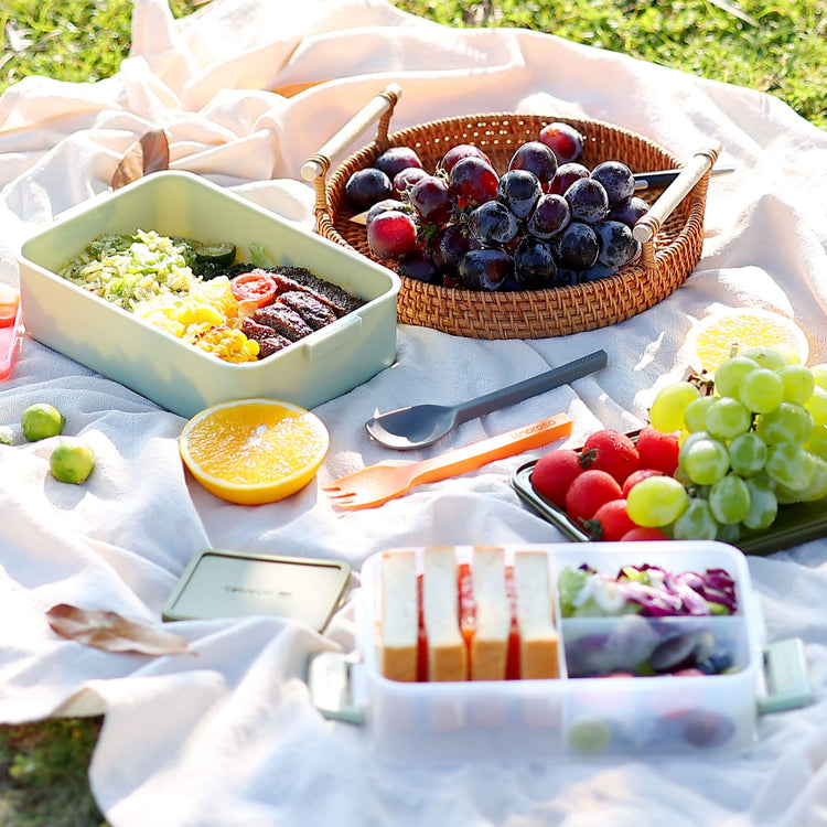 Stackable 2 Tier Adult Bento Box