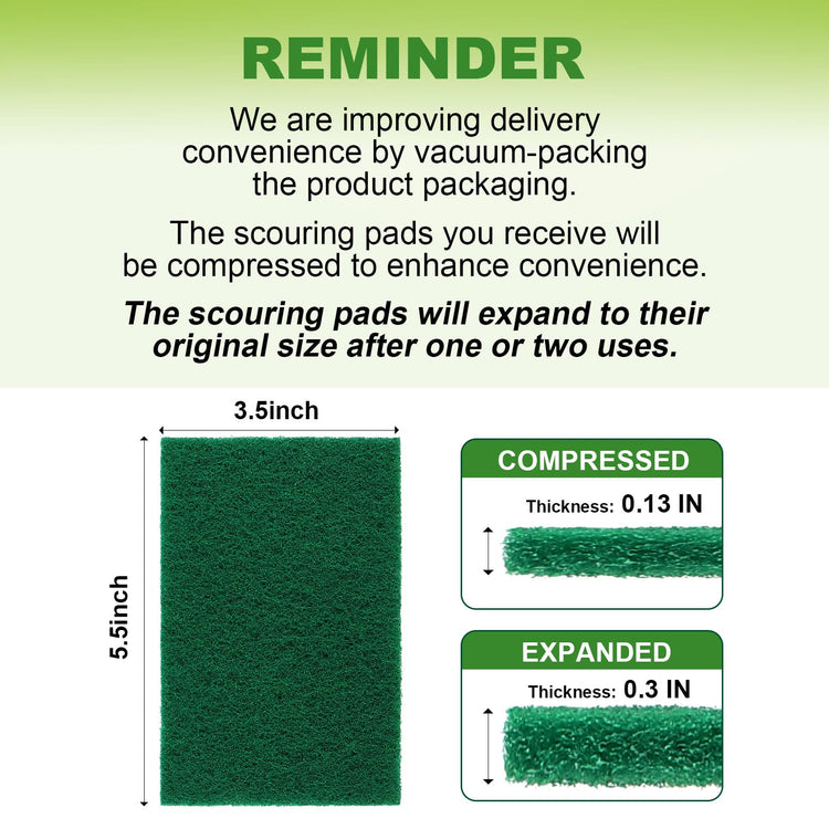 Heavy Duty Scouring Pad (96 Count)