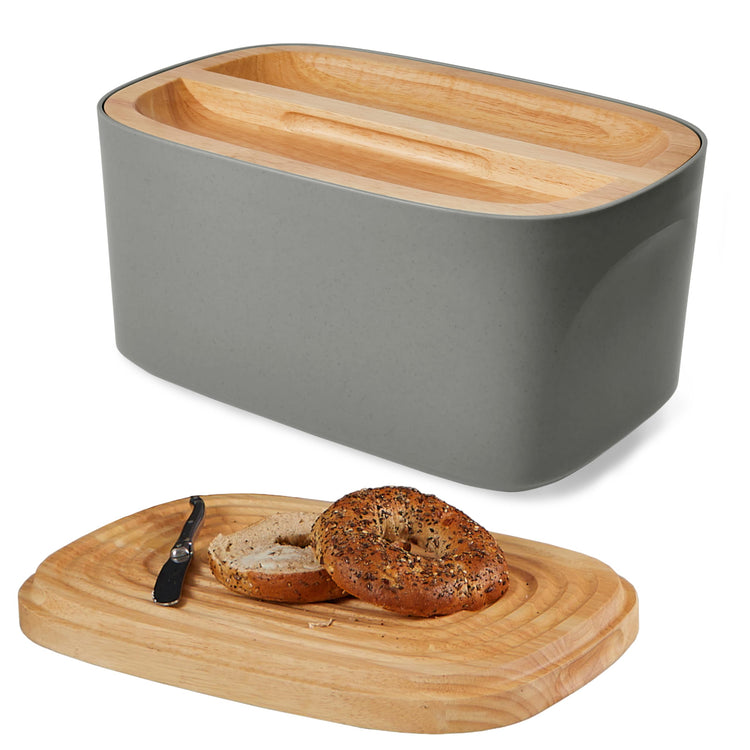 Sonder LA Union Bread Box with Wood Lid