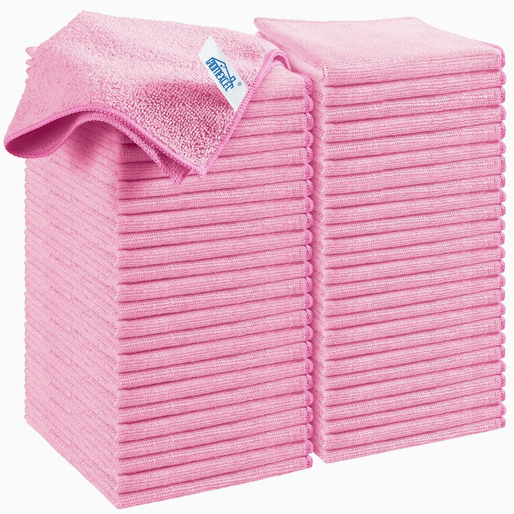 50PK Microfiber Cleaning Cloth (50 Count)