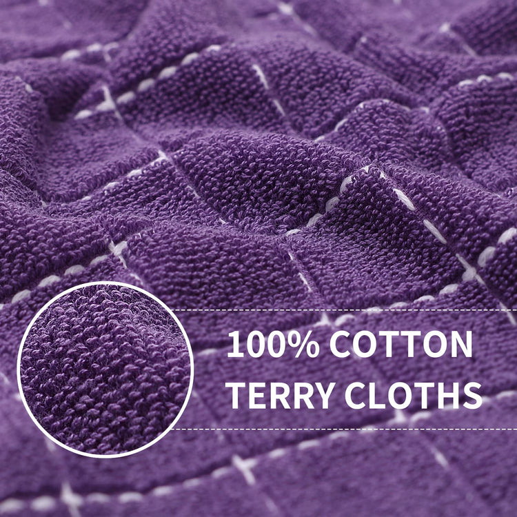 100% Cotton Terry Kitchen Towels (4 Count)