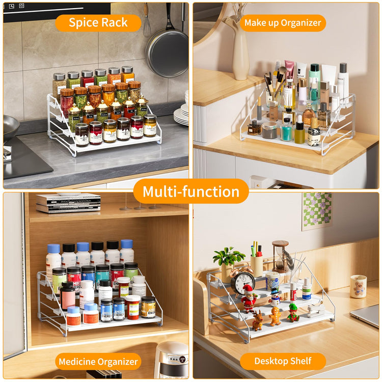 Spice Rack Organizer for Cabinet