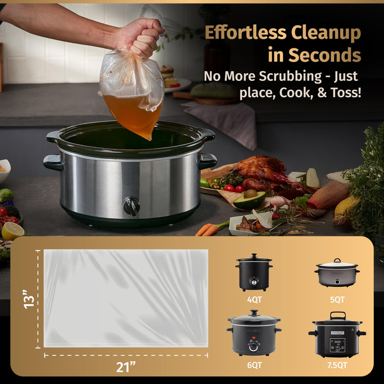 30 Pack Slow Cooker Liners