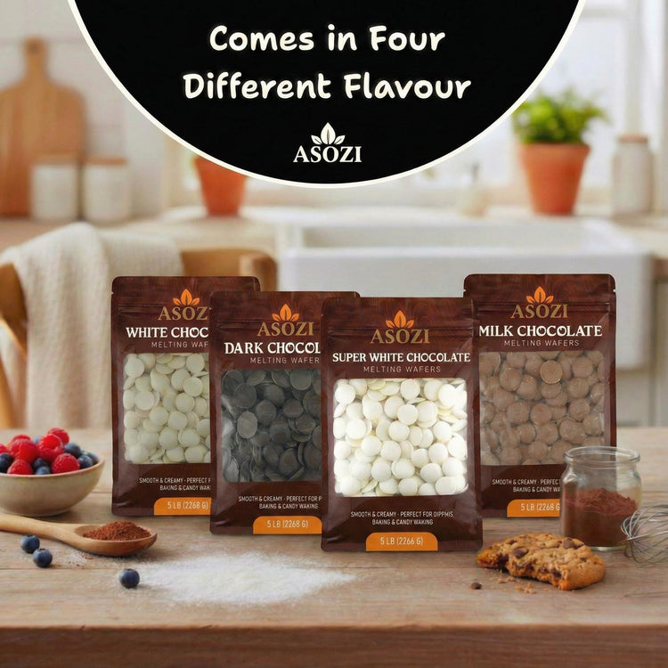 Milk Chocolate Melting Wafers 5lb (80 Ounce)