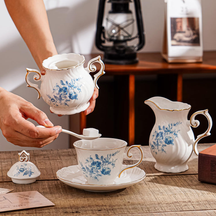 Sugar and Creamer Set Ceramic