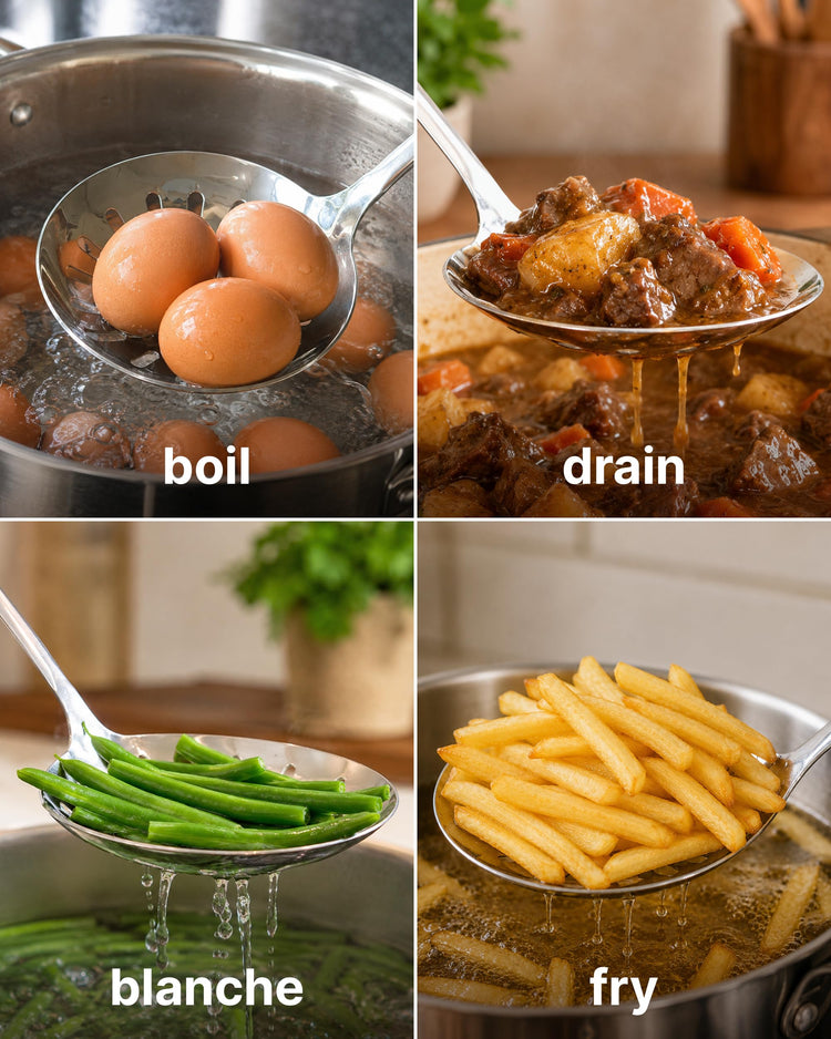 Stainless Steel Slotted Spoon