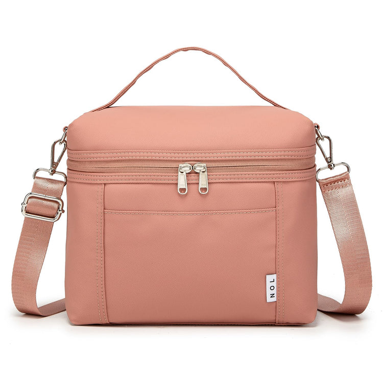 NOL Insulated Lunch Bags for Women Cooler Bag Lightweight Nylon Waterproof Lunch Box for Work