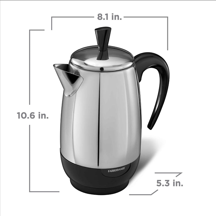 Electric Coffee Percolator (8 Count)