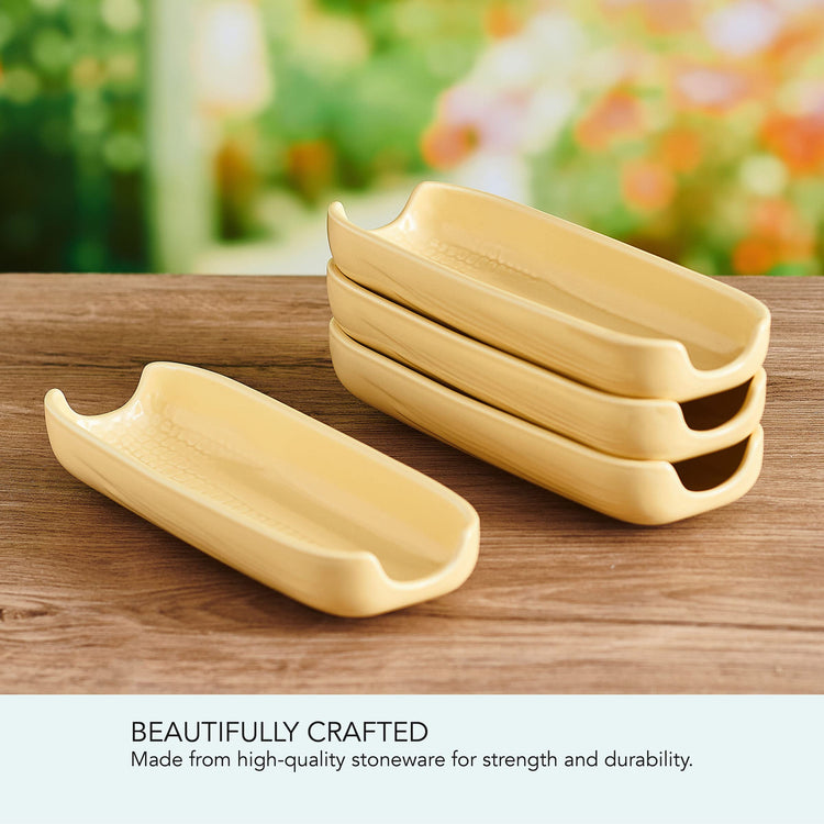 Callie Yellow Corn Dishes Set of 4 (4 Count)