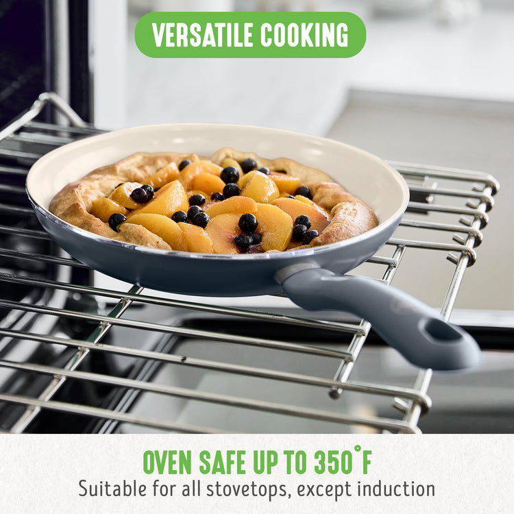 16 Piece Ceramic Nonstick Pots & Pans Cookware Set
