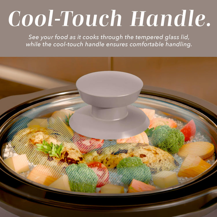 2QT Mini Electric Round Slow Cooker
