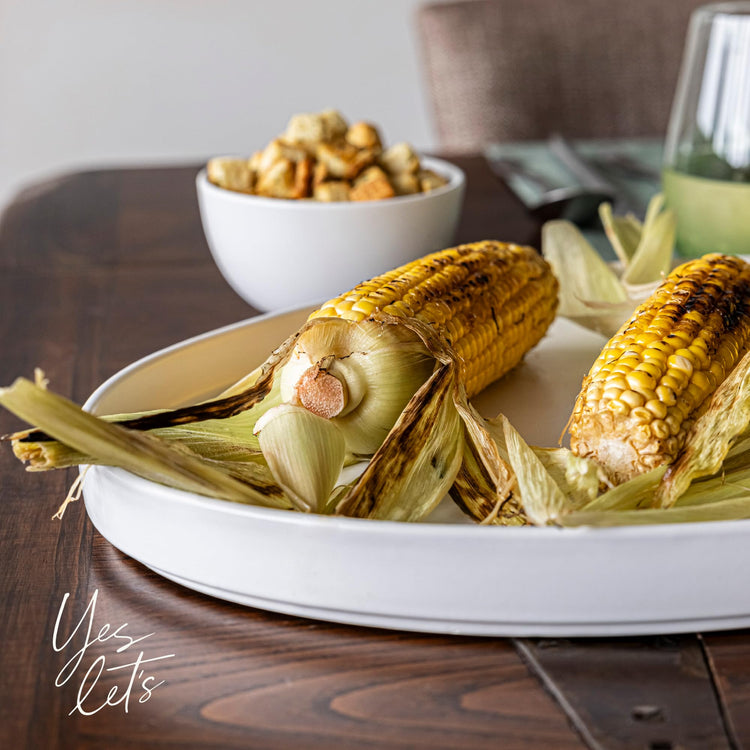 Over&Back Stackable Stoneware Serving Platter
