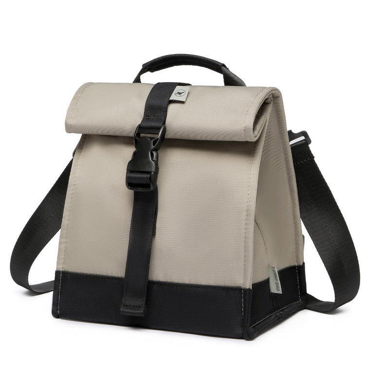 Insulated Lunch Bag Rolltop Lunch Box Tote Bag for Women