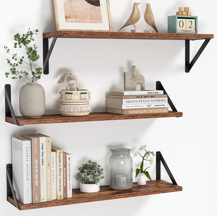 Floating Shelves for Wall (3 Count)