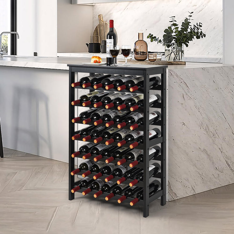 42 Bottles Bamboo Wine Rack (42 Count)