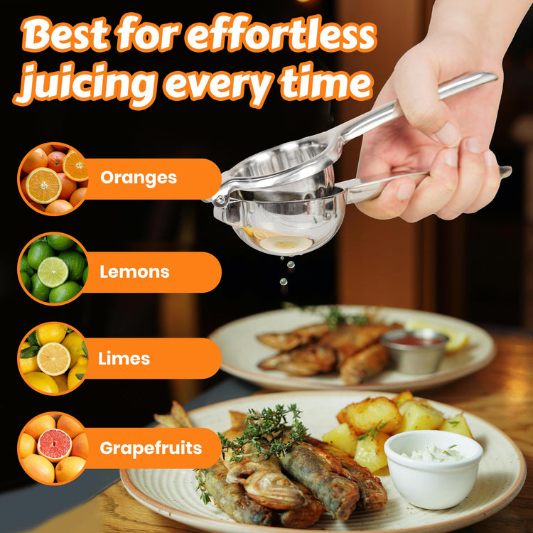 Stainless Steel Lemon Squeezer