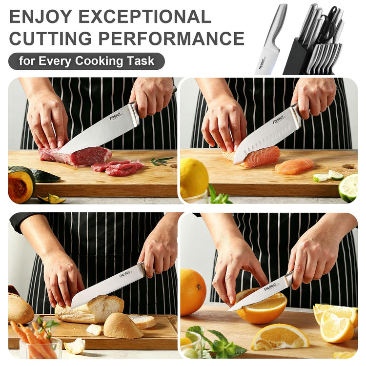 Kitchen Knife Set (14 Count)