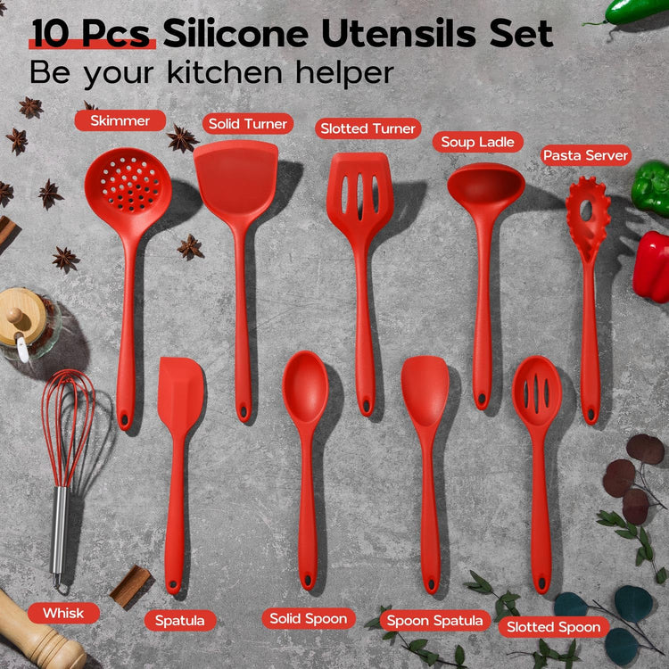 10 Pieces Cooking Utensils Set (10 Count)