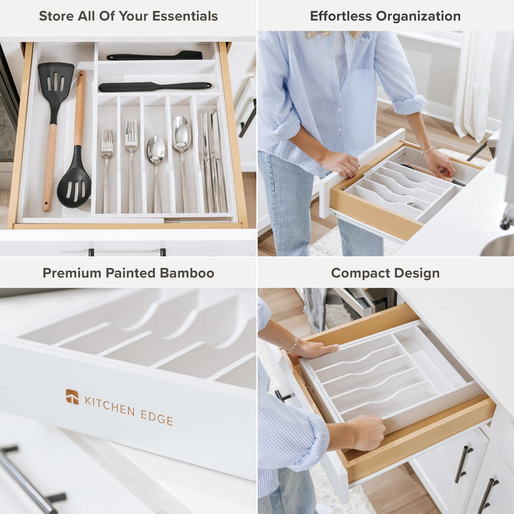 Silverware & Utensil Drawer Organizer