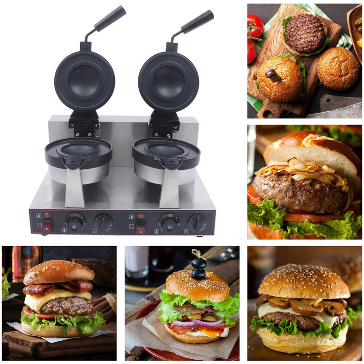 Commercial Electric Burger Waffle Maker Machine