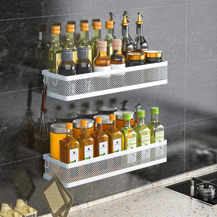 16.5 Inch Extra Long Slim Mesh Shower Caddy (2 Count)