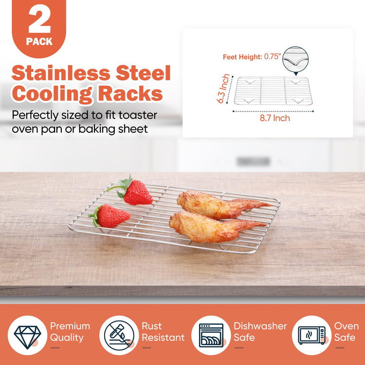 2 Pack Cooling Rack for Baking