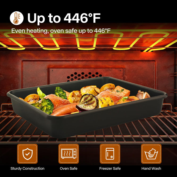 Rectangle Cake Pans (3 Count)