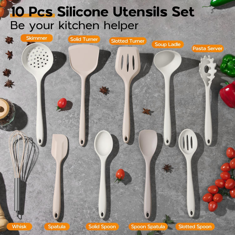 Kitchen Cooking Utensils Set (10 Count)