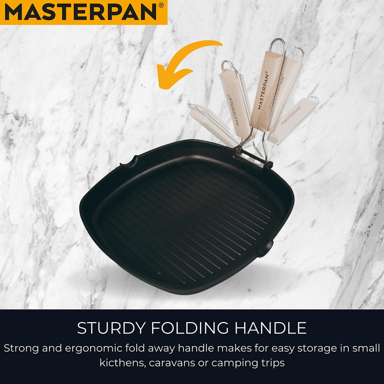 Non Stick Grill Pan Wooden