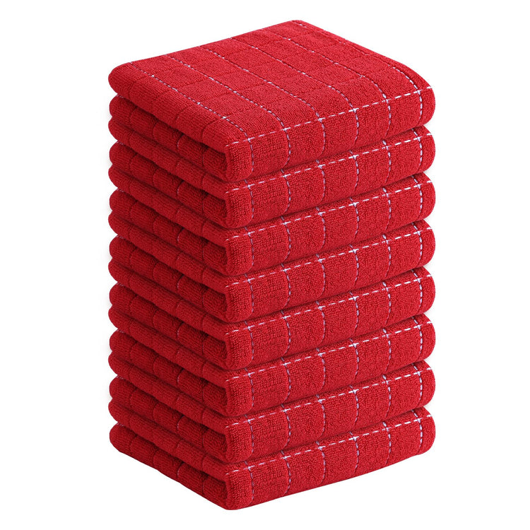 100% Cotton Terry Kitchen Towels (8 Count)